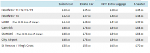 Amersham Taxis to Heathrow